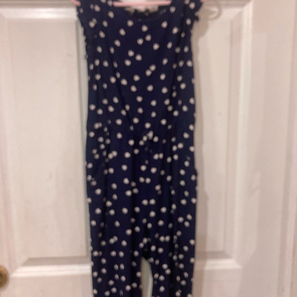 H&M’s girls navy and white heart jumper size 5/6. - Picture 2 of 6